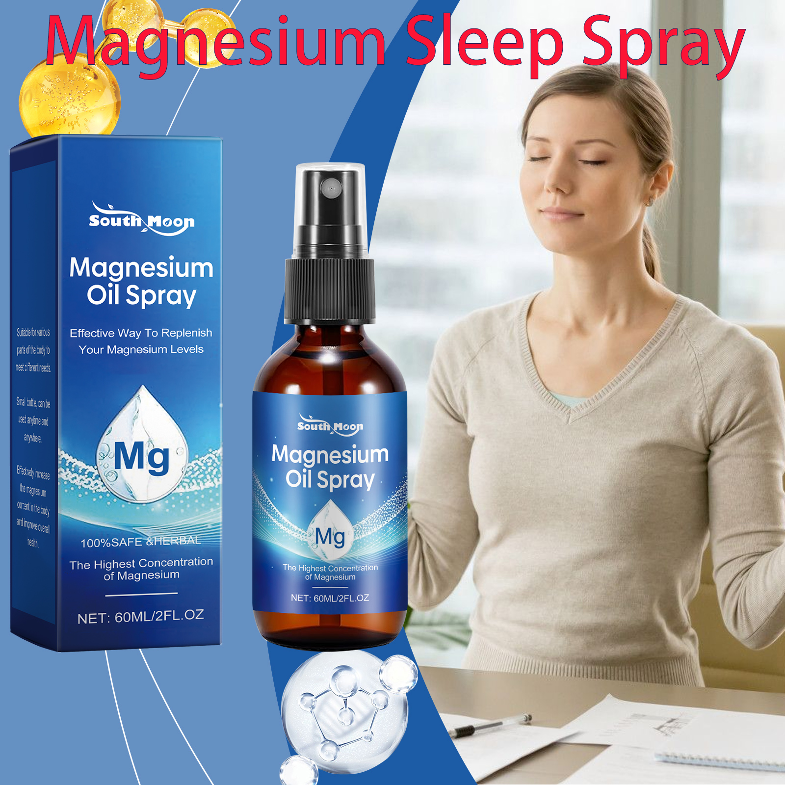 Bath Salts Magnesium - Magnesium Sleep Aid Spray Relieves Muscle