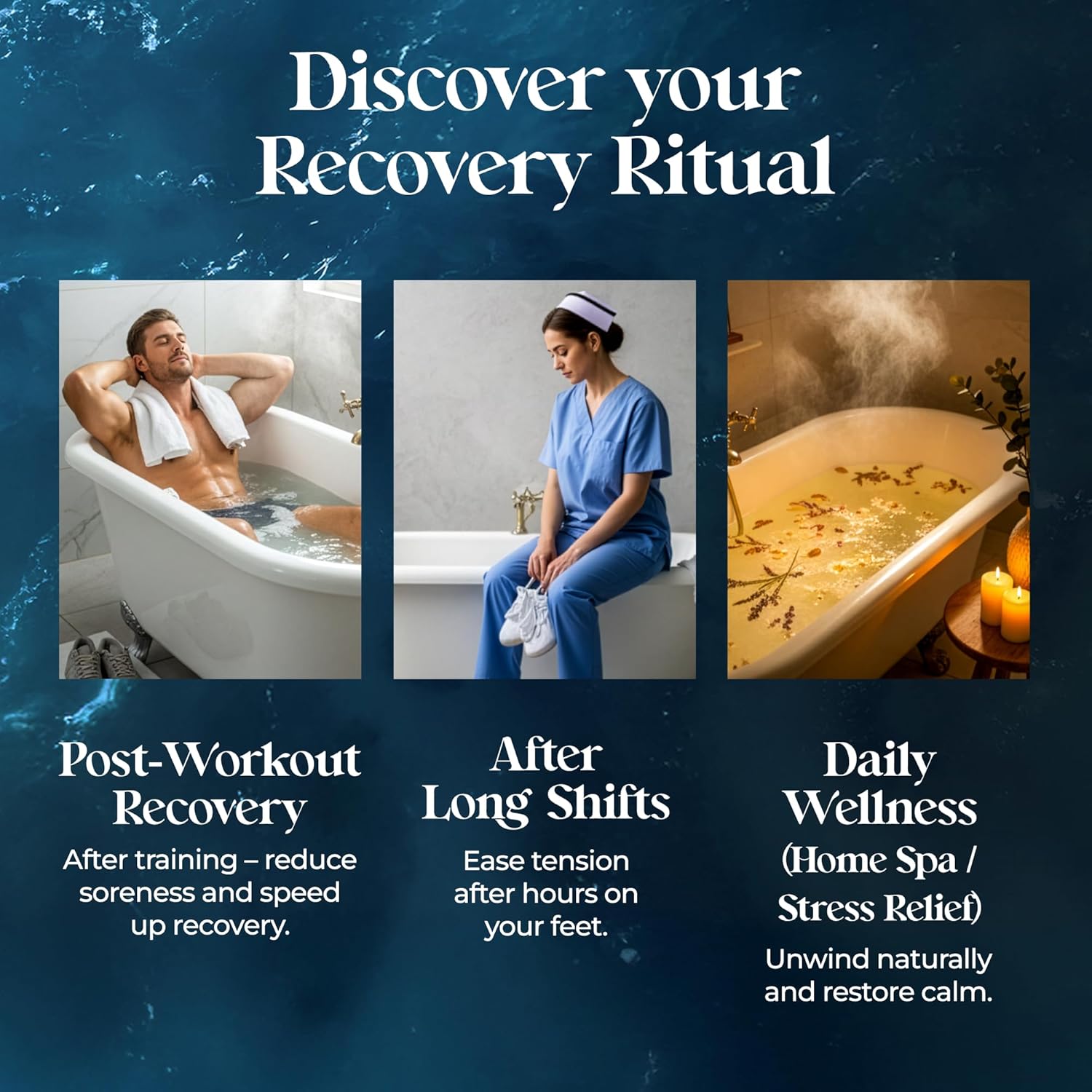 Muscle Recovery Bath Soak with – обзор и цена Bath Salts Magnesium