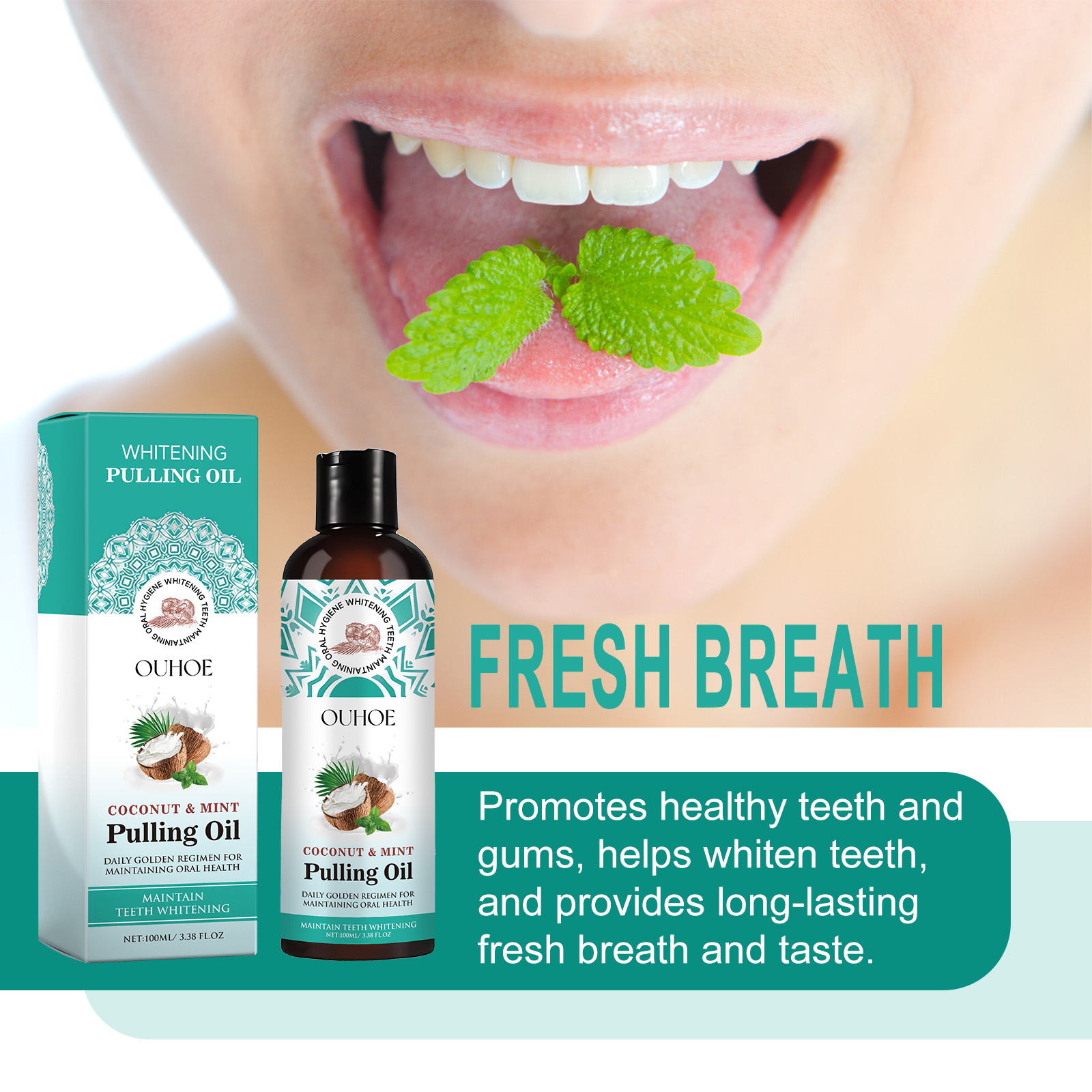 Coconut Oil Mouthwash Alcohol- – обзор и цена Health Wellness Product