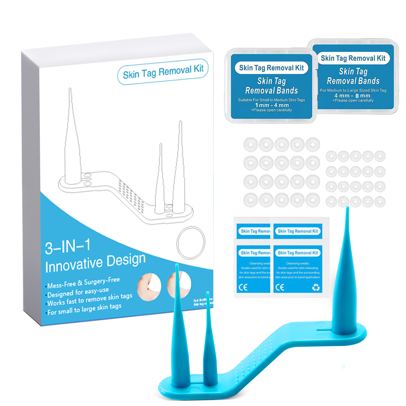 3-IN-1 Auto Skin Tag Removal K – обзор и цена Acne Light Therapy Pen