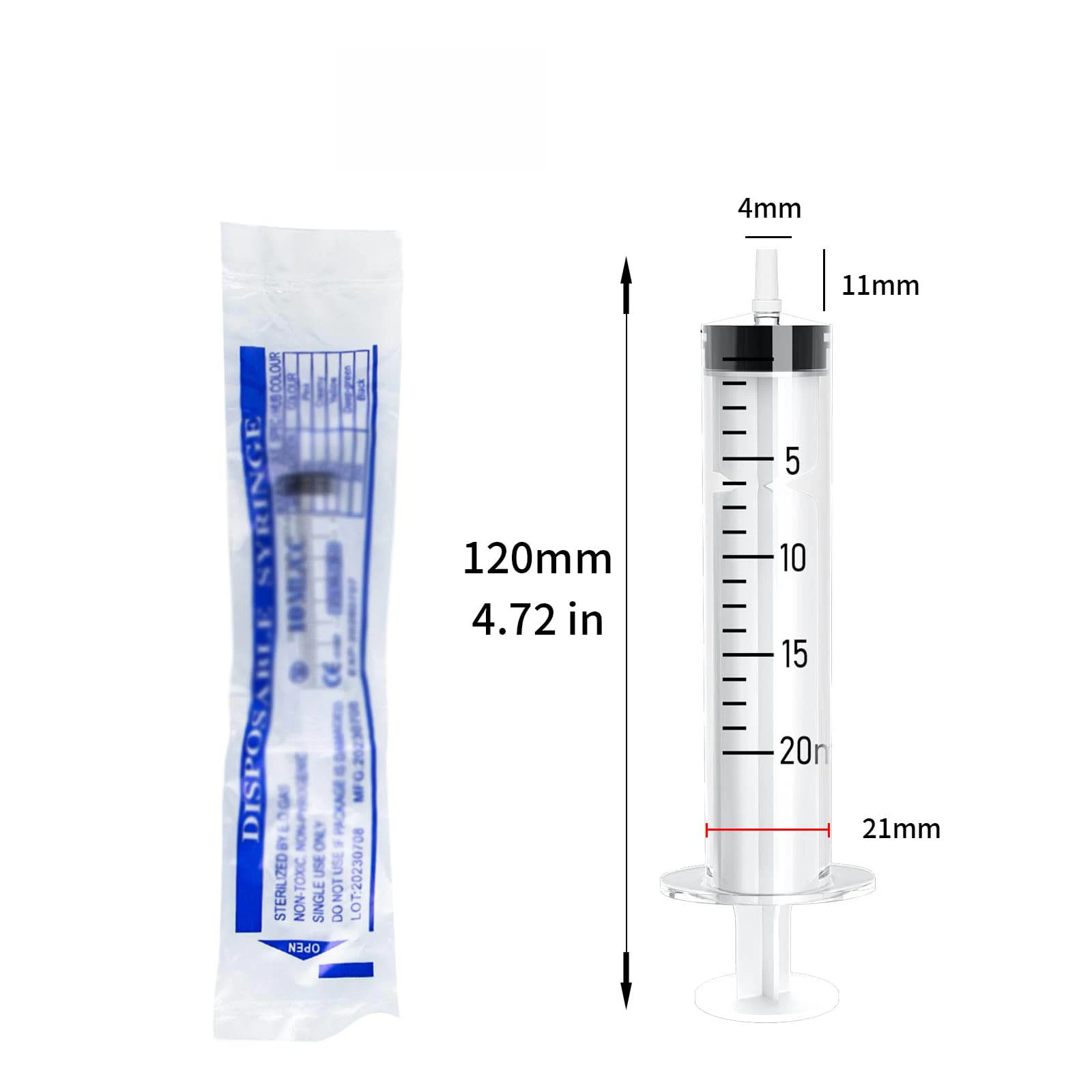 20ml Straight Mouth Plastic Sy – обзор и цена Health Wellness Product
