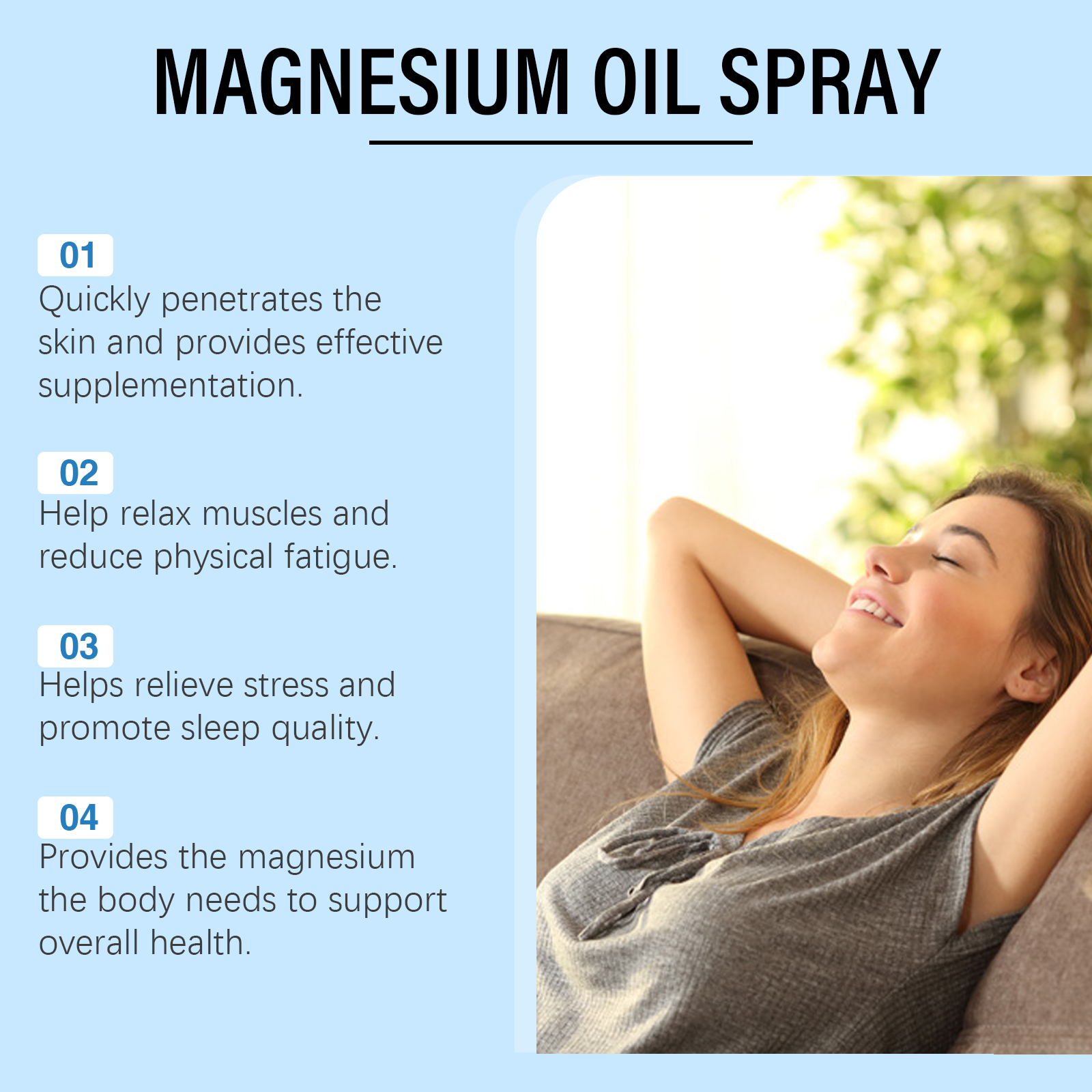 Essential Oil Magnesium Spray  – обзор и цена Bath Salts Magnesium