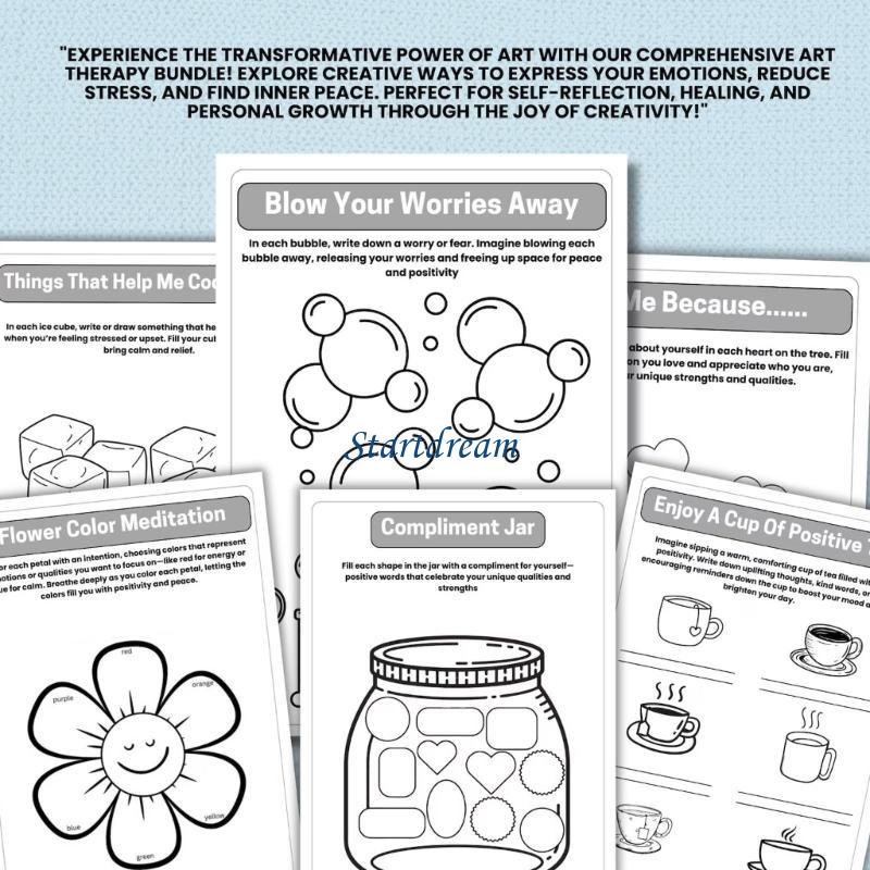 Mental Health Workbook Therape – обзор и цена Health Wellness Activities