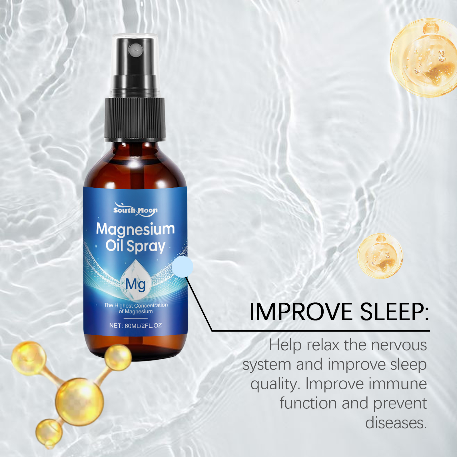 Magnesium Sleep Aid Spray Reli – обзор и цена Bath Salts Magnesium