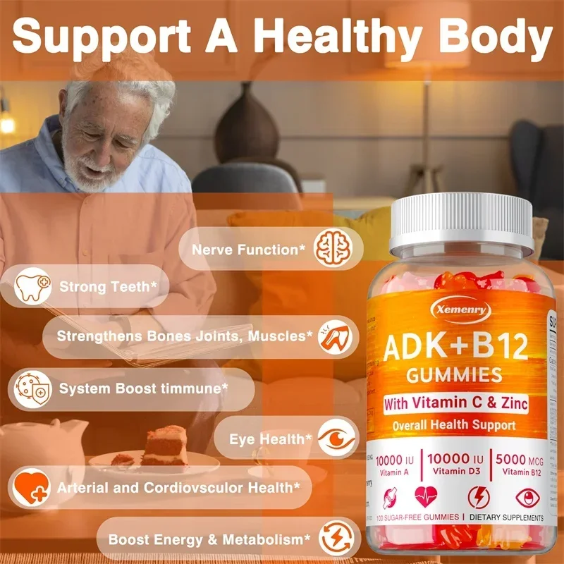 Vitamin D3 K2 + Vitamin B12 Gu – обзор и цена Health Wellness Product