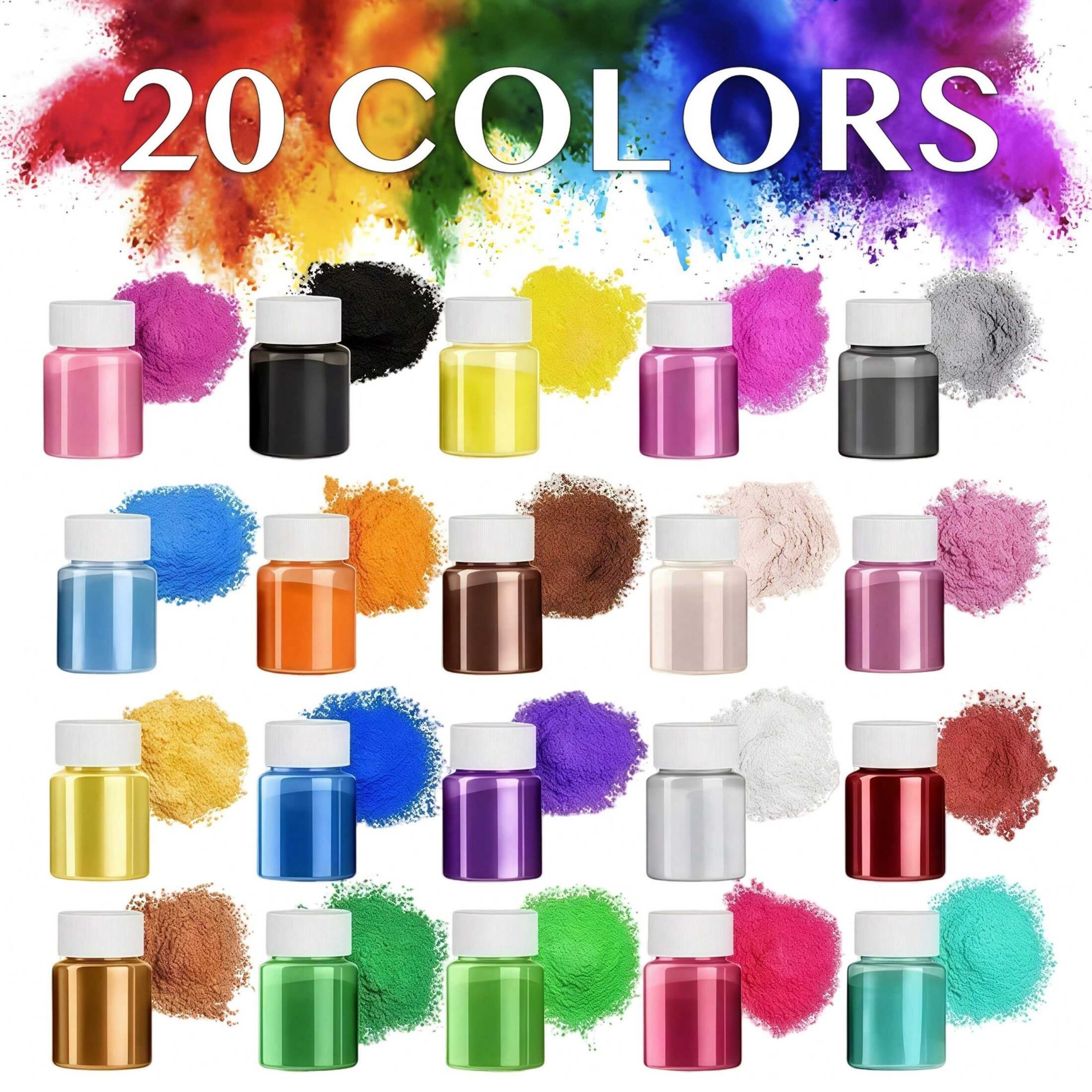 20 Colors, 20ml Pack, Epoxy Re – обзор и цена Bath Salts Magnesium