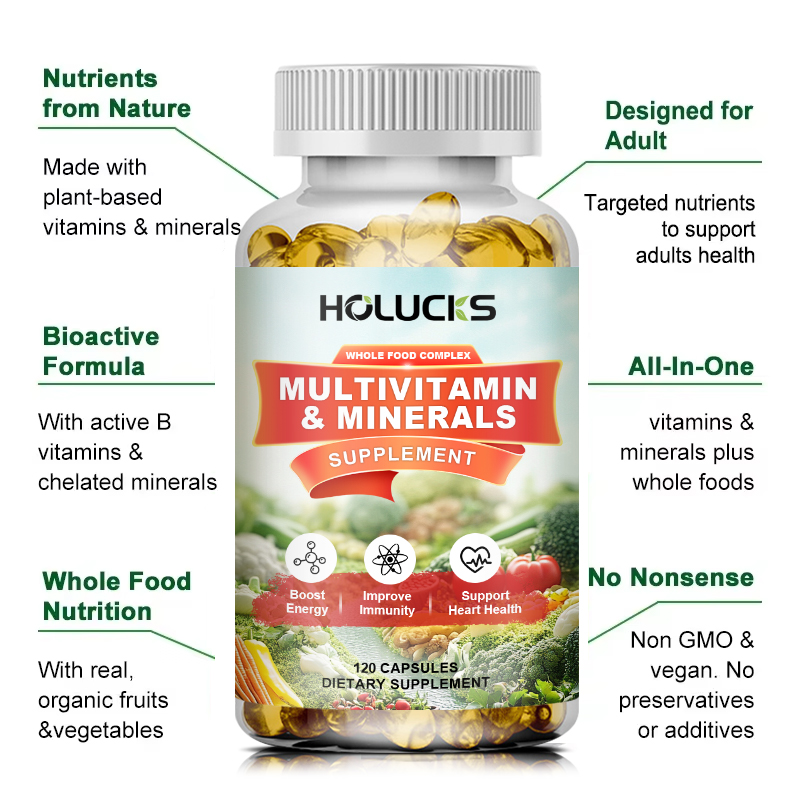 HOLUCKS Multivitamins & Multim – обзор и цена Health Wellness Product