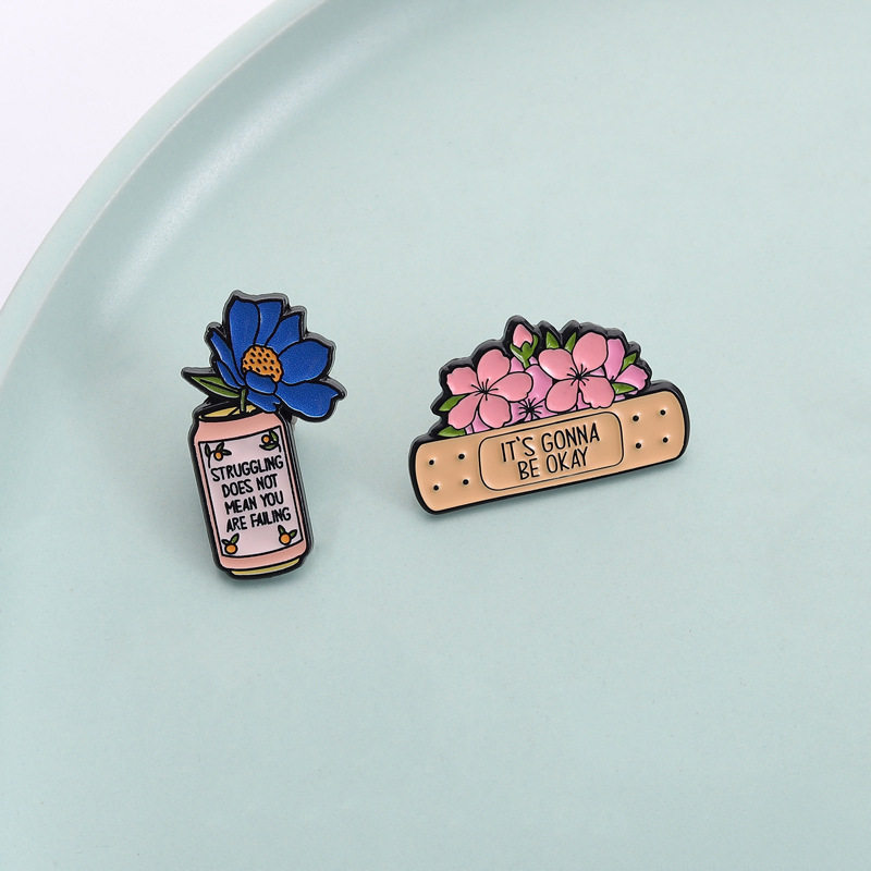 2Pcs Mental Health Enamel Pin  – обзор и цена Mental Health Wellness Quotes