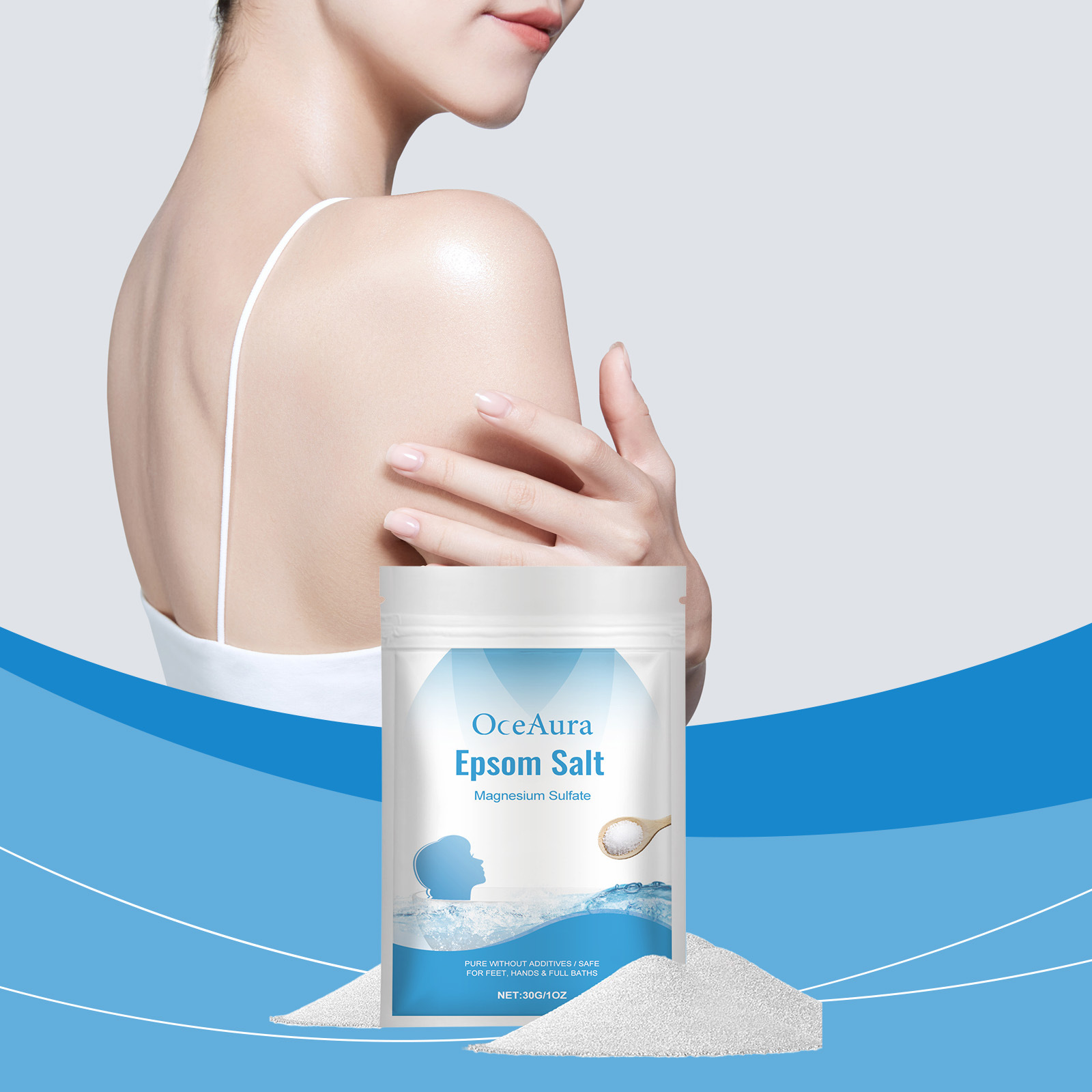 Epsom Salt Magnesium Sulfate M – обзор и цена Bath Salts Magnesium