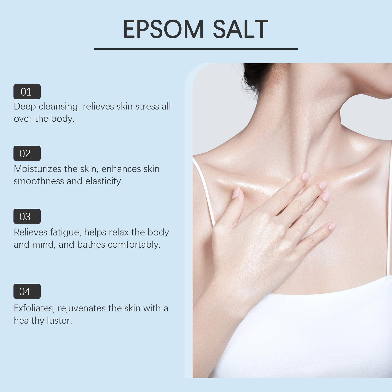 Epsom Salt Magnesium Sulfate M – обзор и цена Bath Salts Magnesium