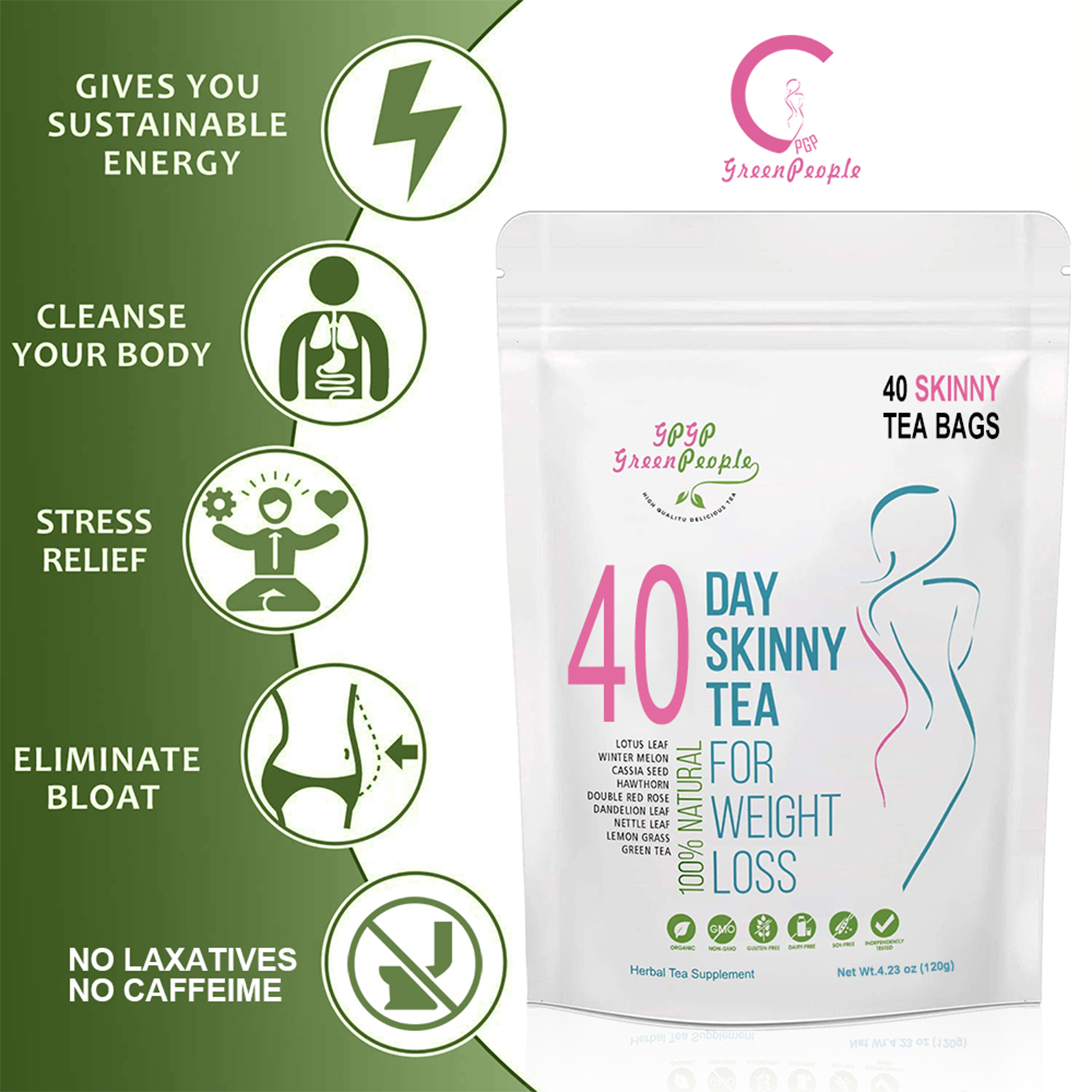 Natural 40 Days Herbal Skinny  – обзор и цена Health Wellness Product