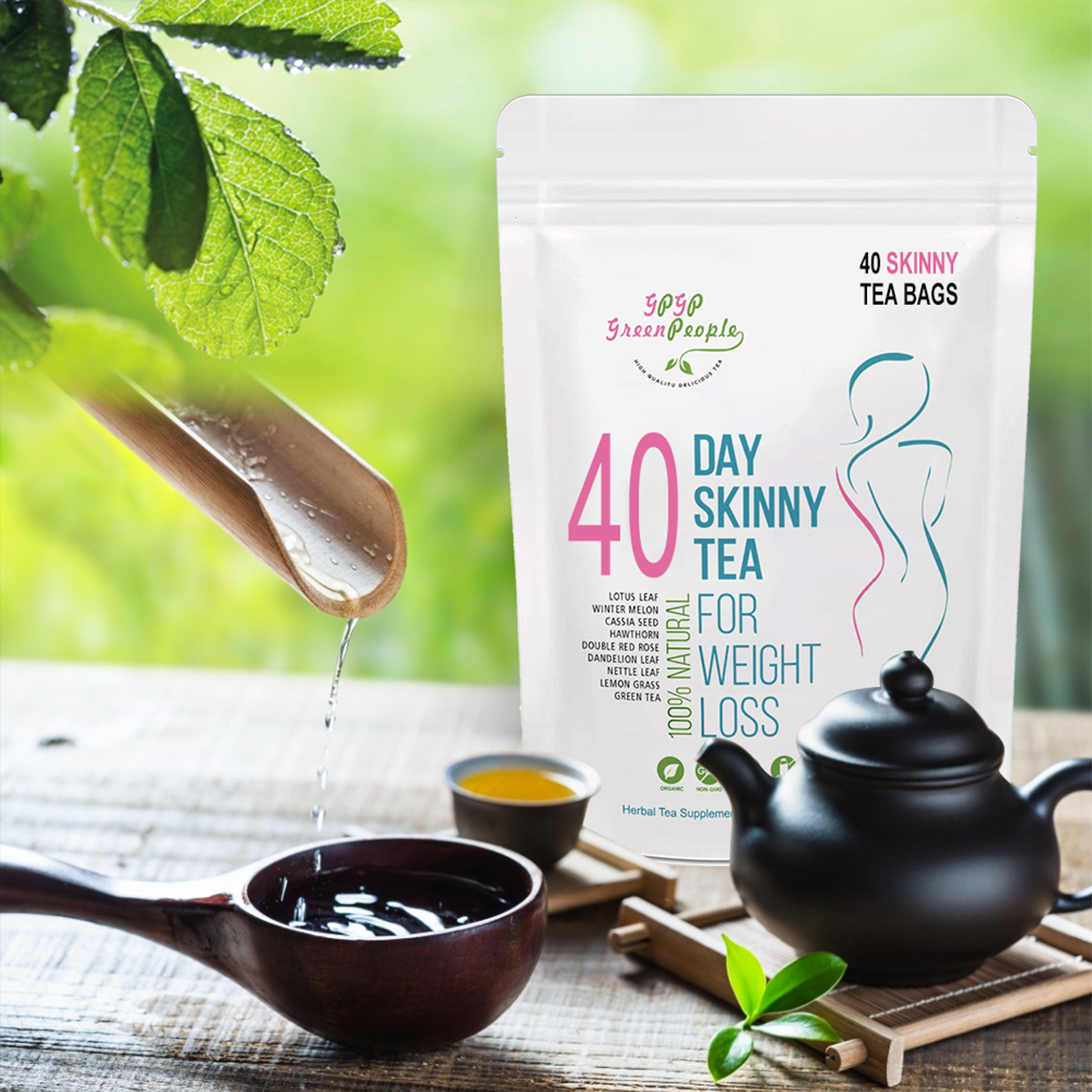 Natural 40 Days Herbal Skinny  – обзор и цена Health Wellness Product