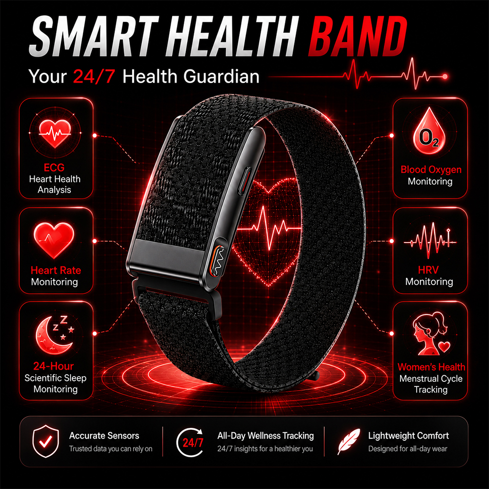 Smart Health Bracelet ECG HRV  – обзор и цена Health Wellness Activities