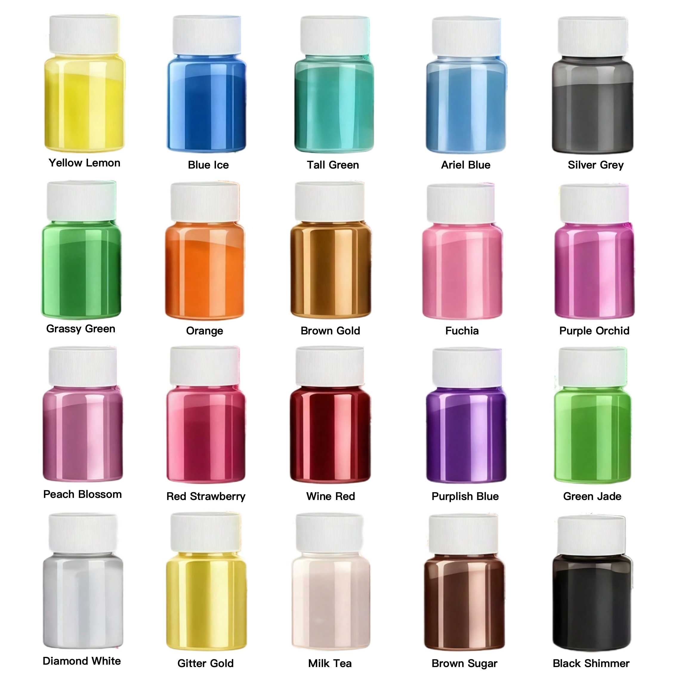 20 Colors 20ml Pack Epoxy Resi – обзор и цена Bath Salts Magnesium